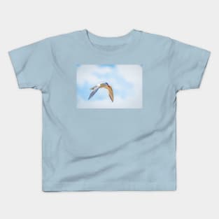 Royal Tern Catching the Sunlight Kids T-Shirt